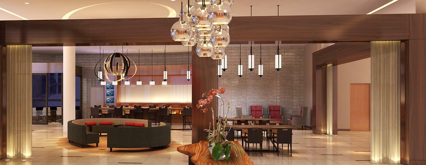 Hilton Albany Hotell Exteriör bild